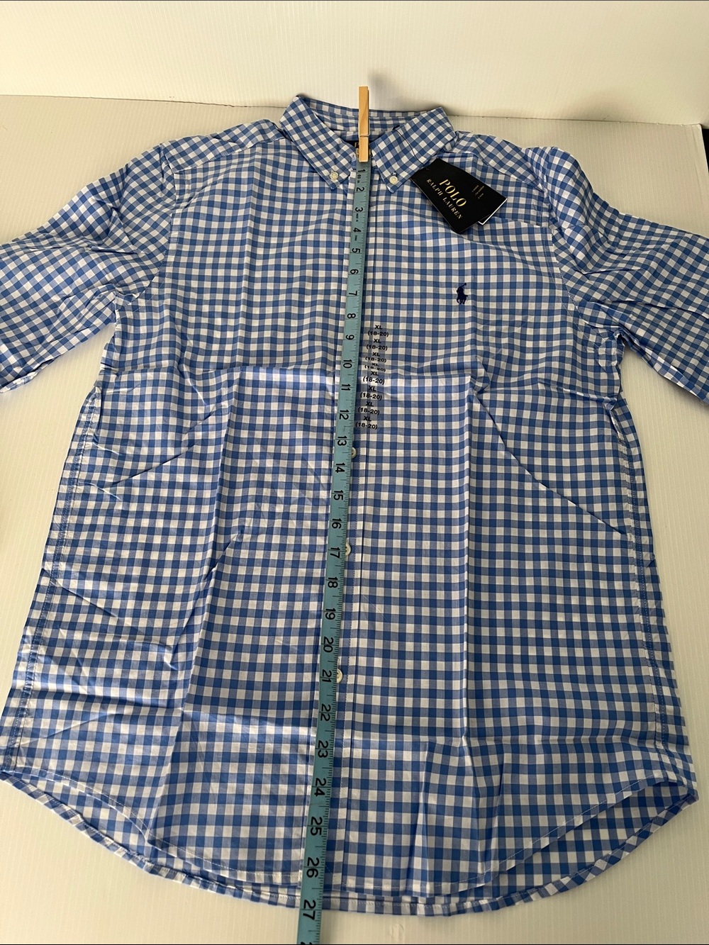 Boys Polo Ralph Lauren  Button Down Shirt Size XL (18-20)